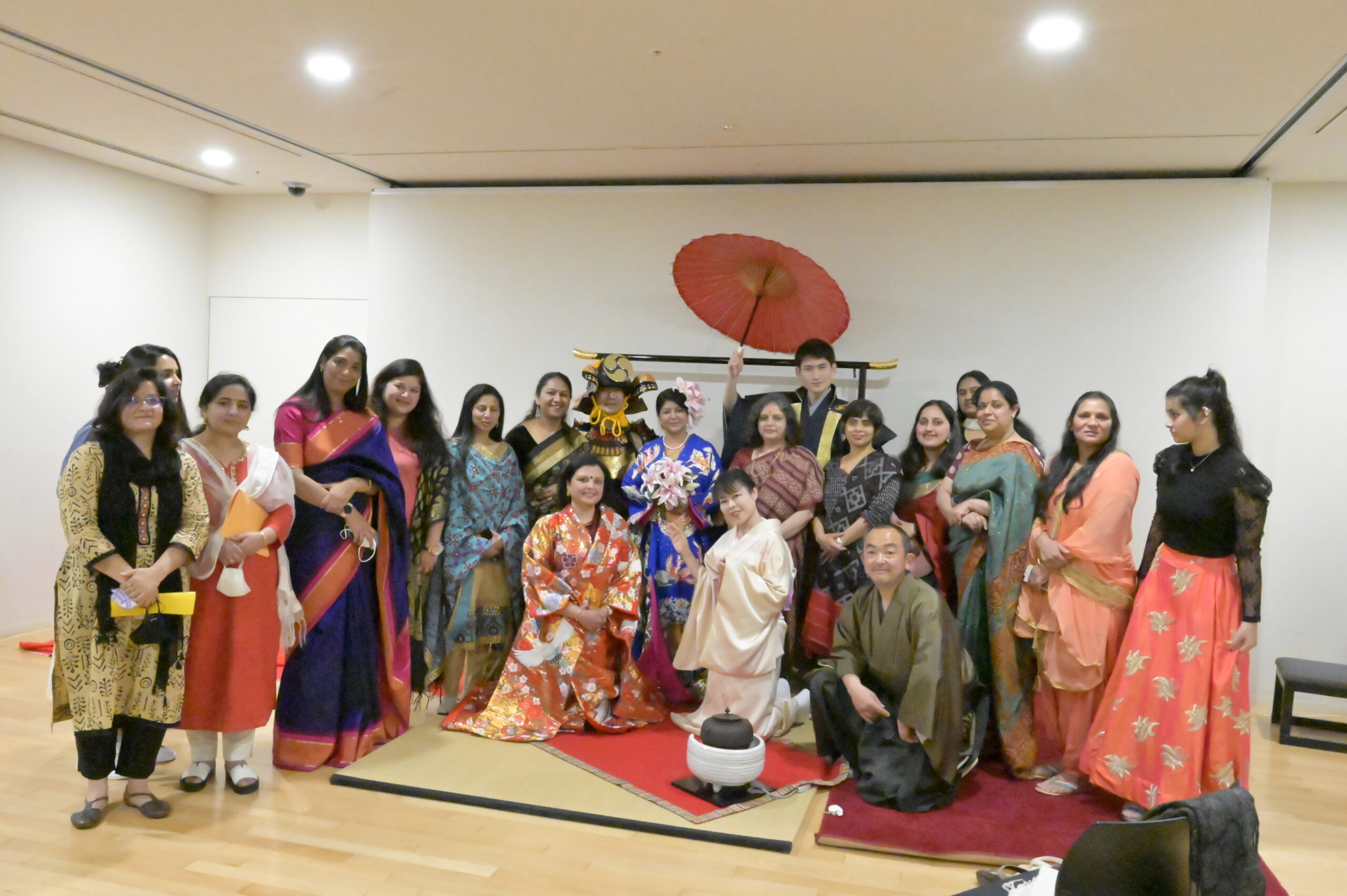 Tea Ceremony at Indian Embassy